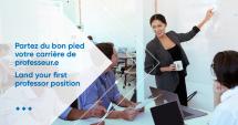 **En ligne** Partez du bon pied votre carrière de professeur ou professeure 