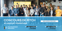 Événement de clôture - Concours de pitch en entrepreneuriat technologique