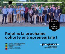 Bourses stage entrepreneur