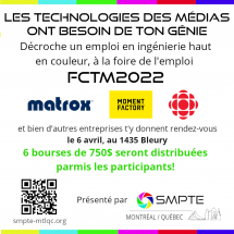 Faire carrière dans les technologies des médias 2022