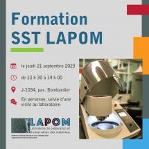 Formation SST LAPOM