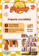 Friperie x bibliothèque 