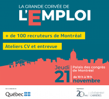 La Grande Corvée de l’emploi de Montréal