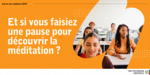 Séance d'introduction à la méditation de la présence attentionnée 