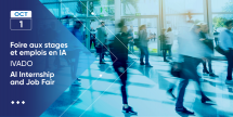Foire aux stages et emplois en IA IVADO (En ligne)