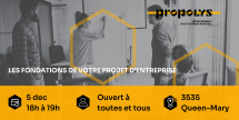 Les fondations de votre projet d'entreprise