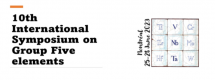 10th International Symposium on Group Five elements