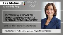 Matin Alumni de Poly | Maud Cohen | Polytechnique Montréal