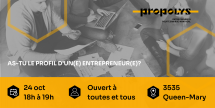 As-tu le profil d'une entrepreneure, d’un entrepreneur ?