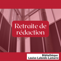 Retraite de rédaction intensive communautaire - Jour 2 (Atelier bilingue)