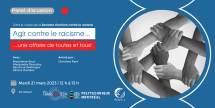 Agir contre le racisme... une affaire de toutes et tous!