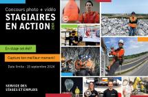 Concours photo + vidéo Stagiaires en action - Édition 2024