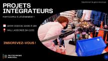 Projets intégrateurs : grand rendez-vous le 19 avril 2023 aux pavillons Lassonde