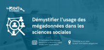 Mégadonnées et techniques avancées démystifiées: les données en sciences humaines et sociales dans l’ère numérique 