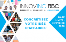 Date limite - Concours entrepreneurial Innovinc. RBC - Concrétisez 
