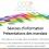 CCGP - Comité de Consultation en Gestion - Séance d’information / Présentation des mandats A2015