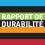 Lancement du rapport de durabilité