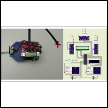 Les étudiantes et les étudiants du cours INF1900 - Projet initial de système embarqué valideront cette année leurs lignes de code sur un simulateur virtuel (image de droite) plutôt qu’un robot (image de gauche).