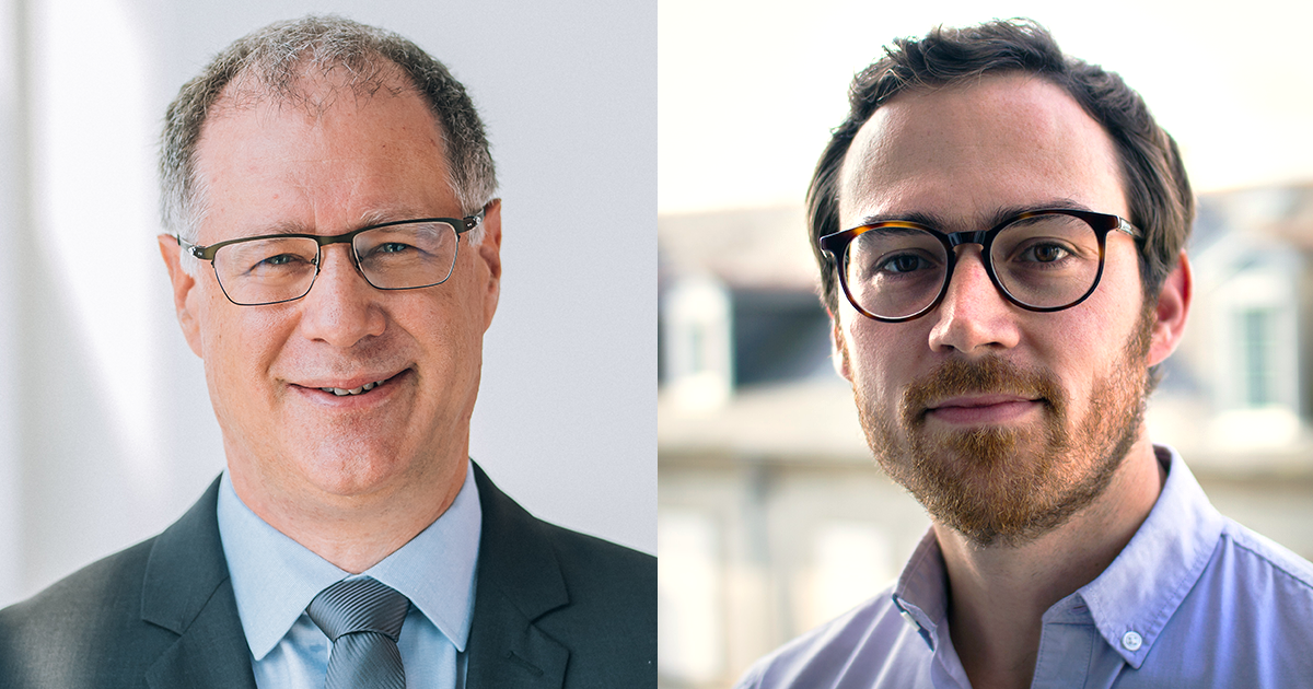 Les professeurs Jean-François Frigon et François Leduc-Primeau. Les professeurs Jean-François Frigon et François Leduc-Primeau.