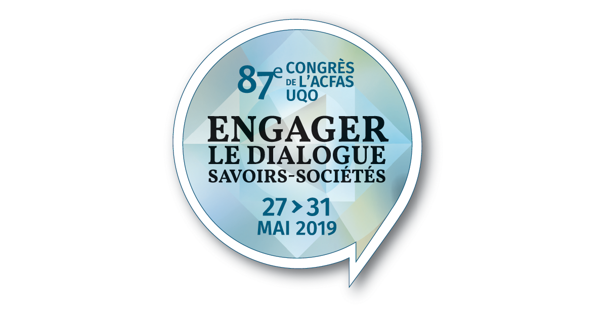 Logo du 87e Congrès de l'Acfas Logo du 87e Congrès de l'Acfas