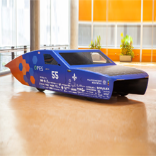 Voiture solaire : la société technique Projet Esteban présente son premier prototype à deux places