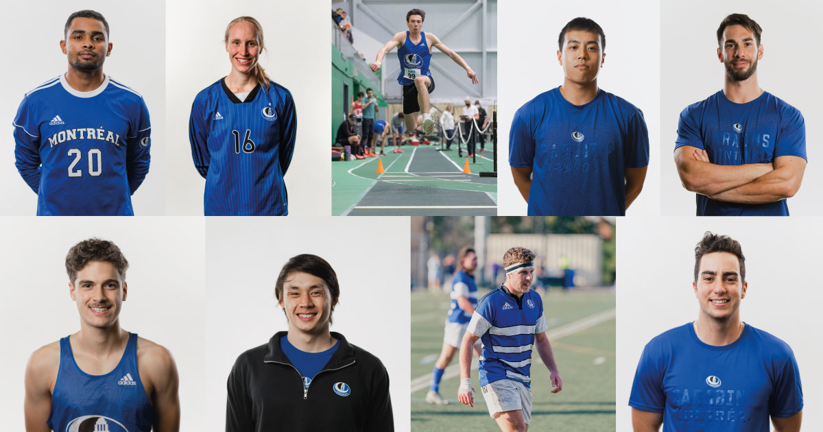 Les athlètes de Polytechnique récompensés au 26e Gala Méritas des Carabins. (Photos : Carabins) Les athlètes de Polytechnique récompensés au 26e Gala Méritas des Carabins. (Photos : Carabins)