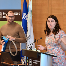 Une étude menée à Polytechnique Montréal démontre l’efficience de la science citoyenne et des filtres à laveuse pour la capture des microplastiques dans les eaux à Montréal