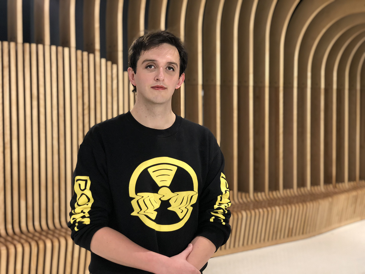 Hugo Le Moël, étudiant au doctorat en génie biomédical. Hugo Le Moël, étudiant au doctorat en génie biomédical.