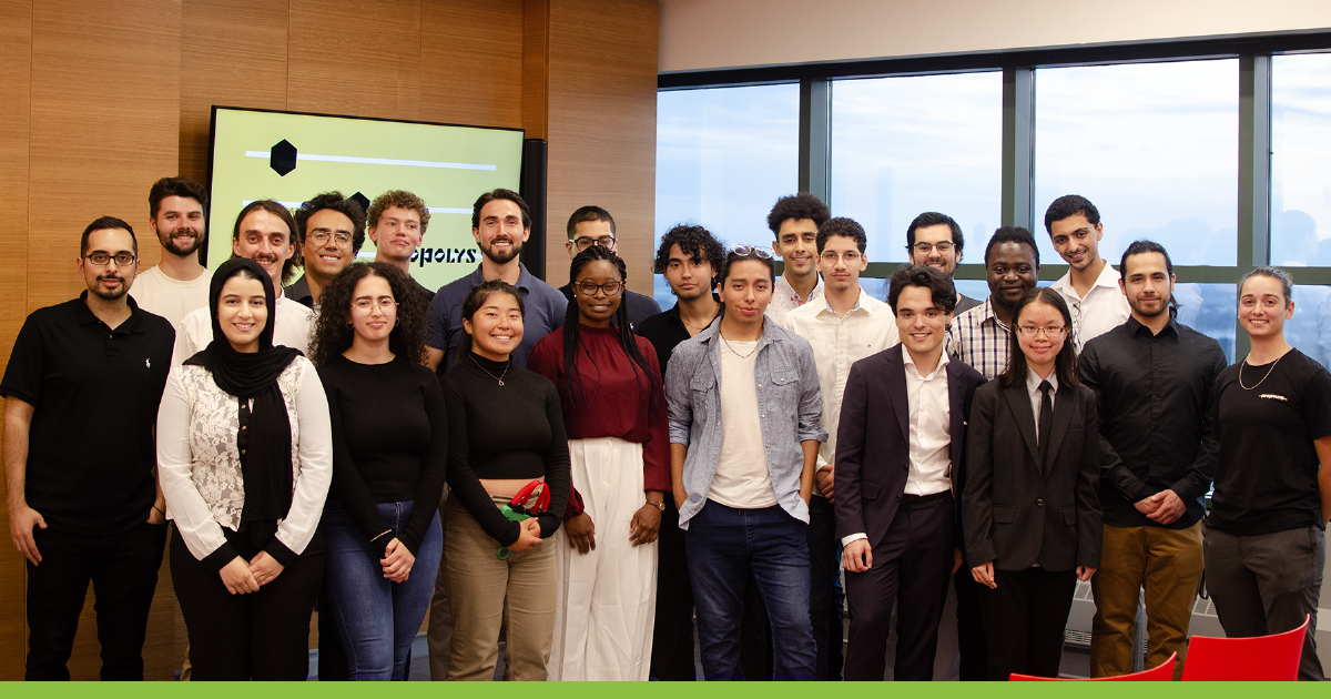 Les étudiantes et étudiants qui présenté leurs projets entrepreneuriaux dans le cadre de deux parcours de Propolys à la fin de l'été 2023. (Photo : Propolys). Les étudiantes et étudiants qui présenté leurs projets entrepreneuriaux dans le cadre de deux parcours de Propolys à la fin de l'été 2023. (Photo : Propolys).