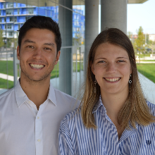 Aymeric Guy et Catherine Forest-Nault, doctorats à Polytechnique Montréal et cofondateurs de Technologies LifeEngine