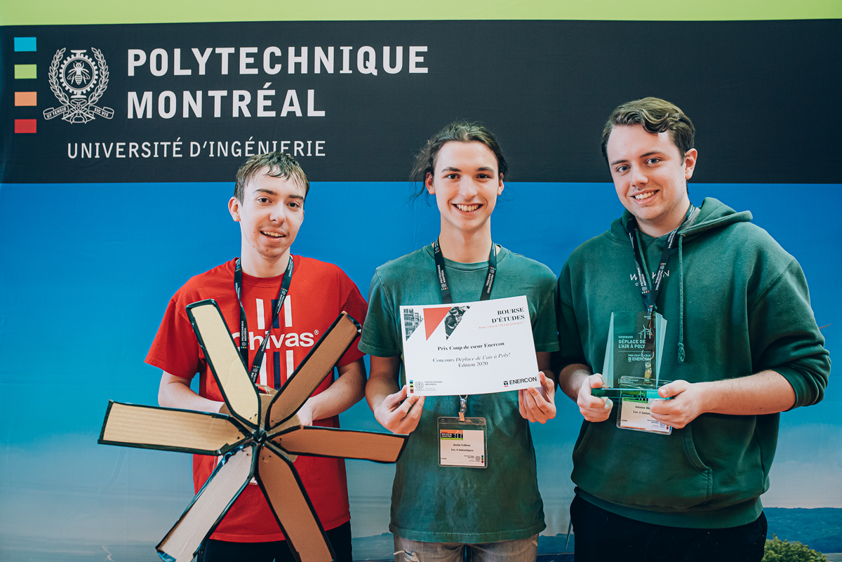De gauche à droite : Jordan Pépin, Justin Veilleux et Antoine Rhéault. (Photo : Caroline Perron photographies) De gauche à droite : Jordan Pépin, Justin Veilleux et Antoine Rhéault. (Photo : Caroline Perron photographies)