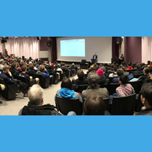 Dévoilement du défi de la Compétition de robotique FIRST 2020 à Polytechnique Montréal.