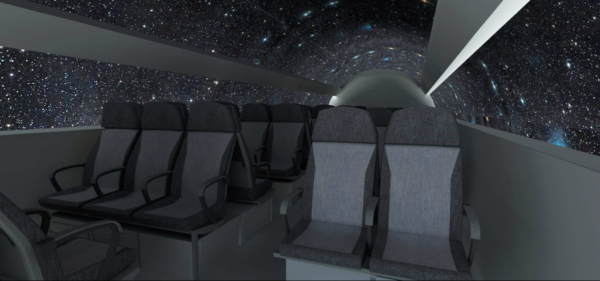 Représentation visuelle des éléments du projet « Le Mirador », qui a obtenu le premier prix du concours d’étude de cas 2018 d’Aéro Montréal. 