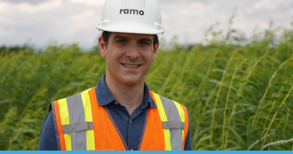 Xavier Lachapelle, directeur des phytotechnologies chez Ramo Xavier Lachapelle, directeur des phytotechnologies chez Ramo