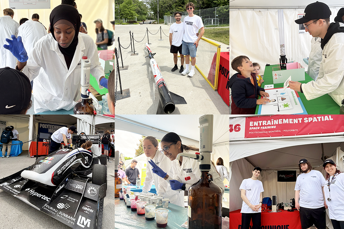 Polytechnique Montréal au Festival Eurêka! 2026.
