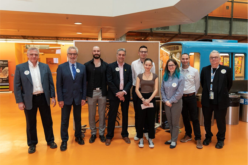 Les personnes lauréates de prix dans le cadre du cours GBM3100 en 2024 à Polytechnique Montréal. Les personnes lauréates de prix dans le cadre du cours GBM3100 en 2024 à Polytechnique Montréal.