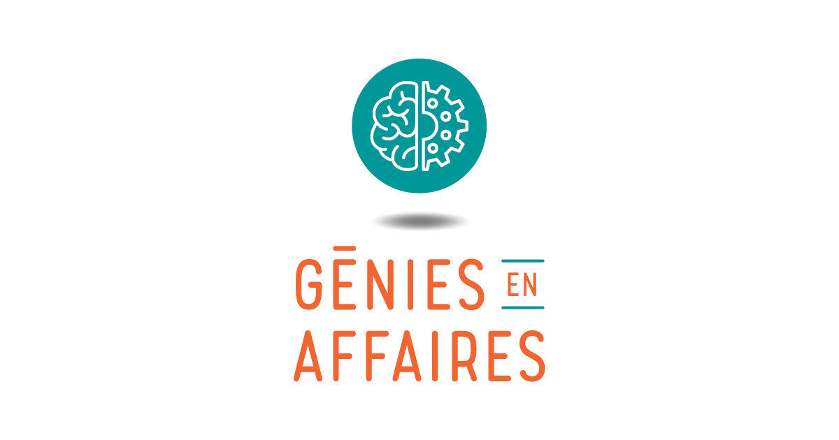 Logo du concours Génies en affaires de l'Acfas