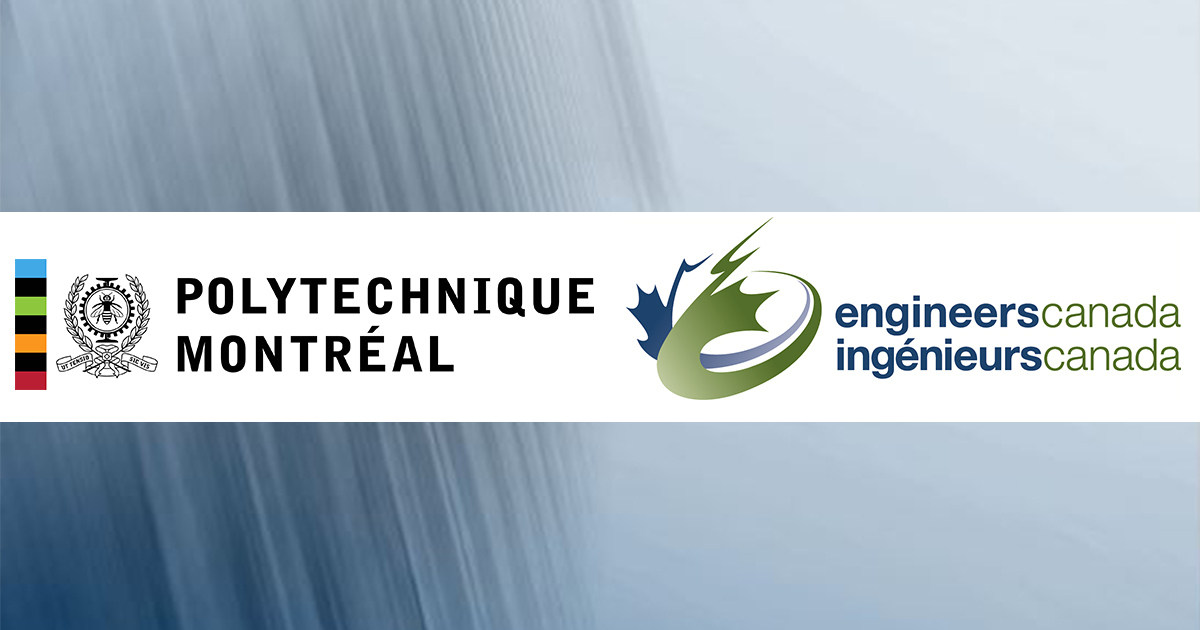 Logos de Polytechnique Montréal et d'Ingénieurs Canada Logos de Polytechnique Montréal et d'Ingénieurs Canada