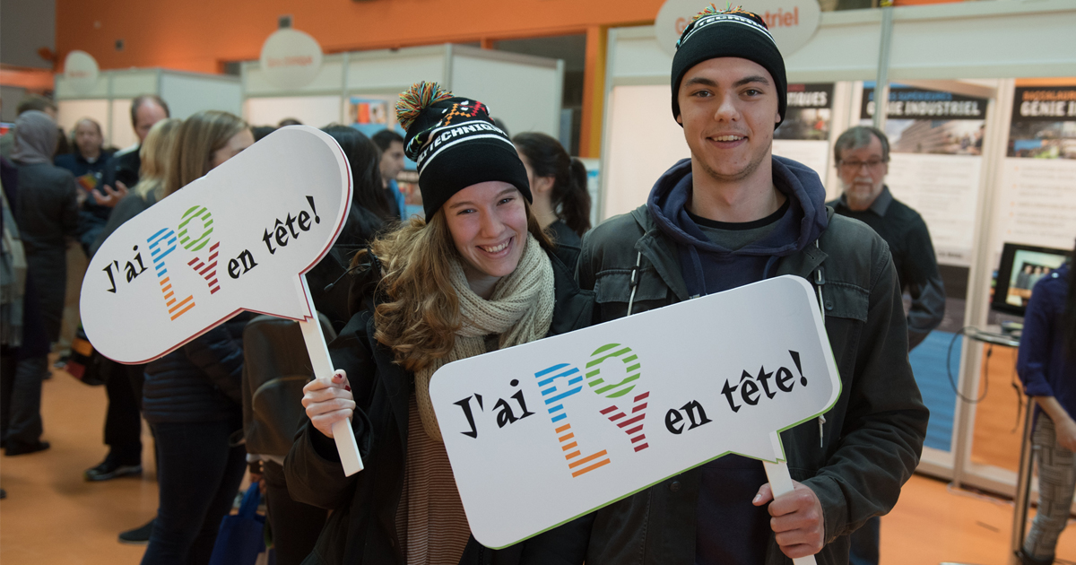 Portes ouvertes 2017 - Concours J'ai Poly en tête