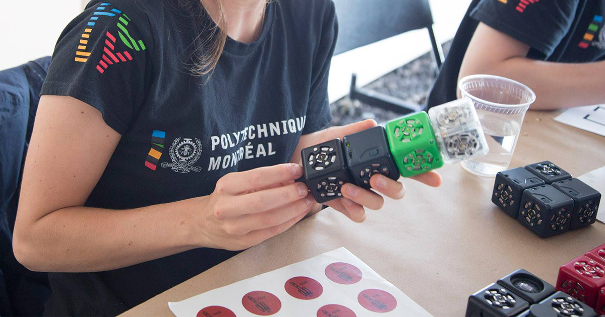 Portes ouvertes 2017 - Défi Cubelets