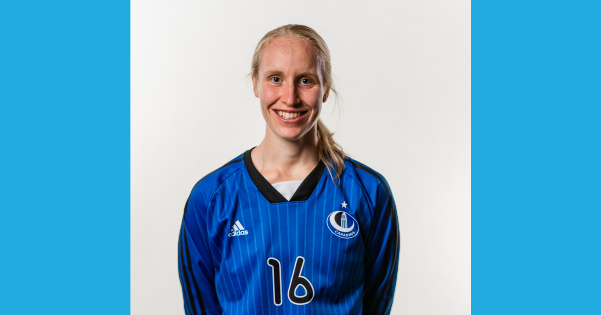 La joueuse de soccer Marie-Ève Bernard O’Breham La joueuse de soccer Marie-Ève Bernard O’Breham
