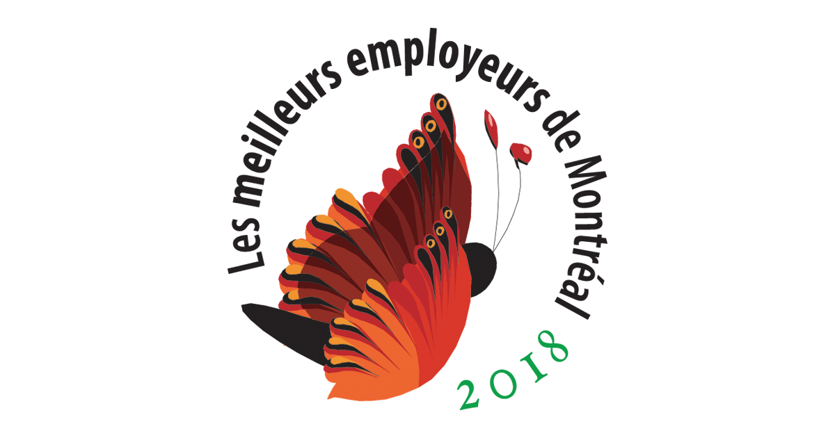 Logo Les meilleurs employeurs de Montréal 2018