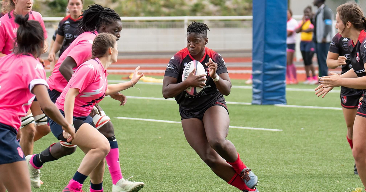 Ngalula Fuamba, joueuse de rugby Ngalula Fuamba, joueuse de rugby
