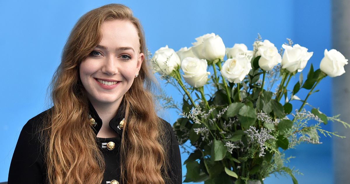 Willow Dew, seventh recipient of the Order of the White Rose. (Photo: Denis Bernier Willow Dew, seventh recipient of the Order of the White Rose. (Photo: Denis Bernier