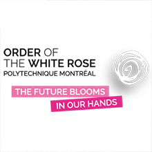 Fourth edition of the Order of the White Rose of Polytechnique Montréal 