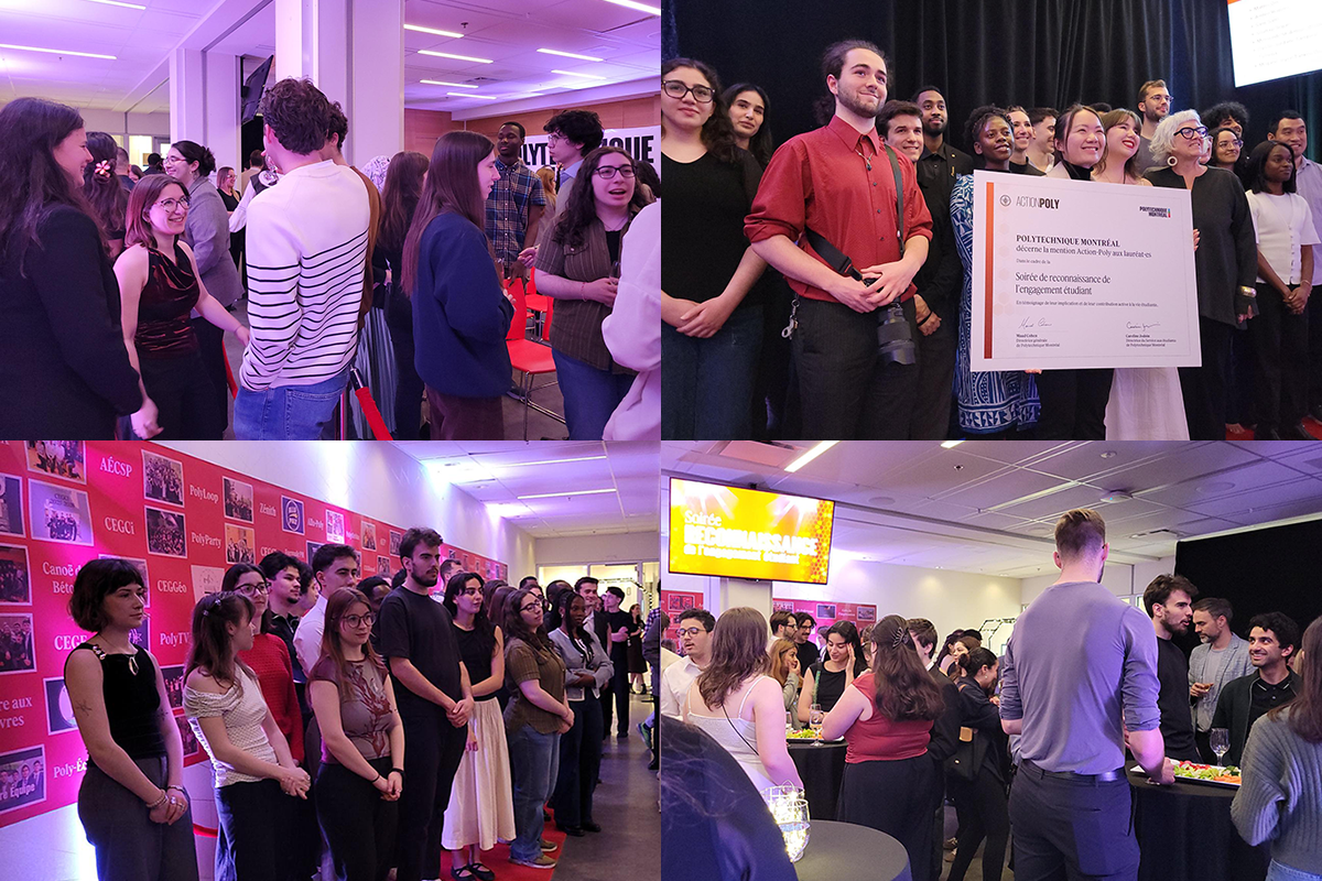 Soirée de reconnaissance de l’engagement étudiant 2026 à Polytechnique Montréal