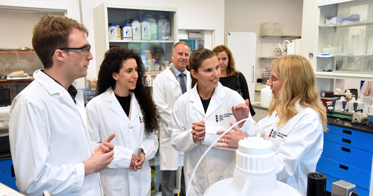 Jean-Baptiste Burnet, Rachel Bendayan, Kisrty Duncan, Sarah Dorner. (Photo : Denis Bernier Photographe) Jean-Baptiste Burnet, Rachel Bendayan, Kisrty Duncan, Sarah Dorner. (Photo : Denis Bernier Photographe)
