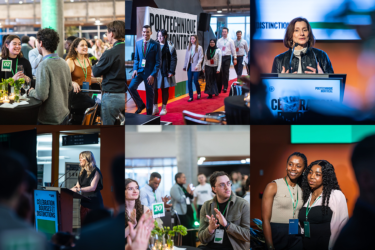 Célébration Bourses et Distinctions 2026 à Polytechnique Montréal. (Photo : Eric Carrière) Célébration Bourses et Distinctions 2026 à Polytechnique Montréal. (Photo : Eric Carrière)