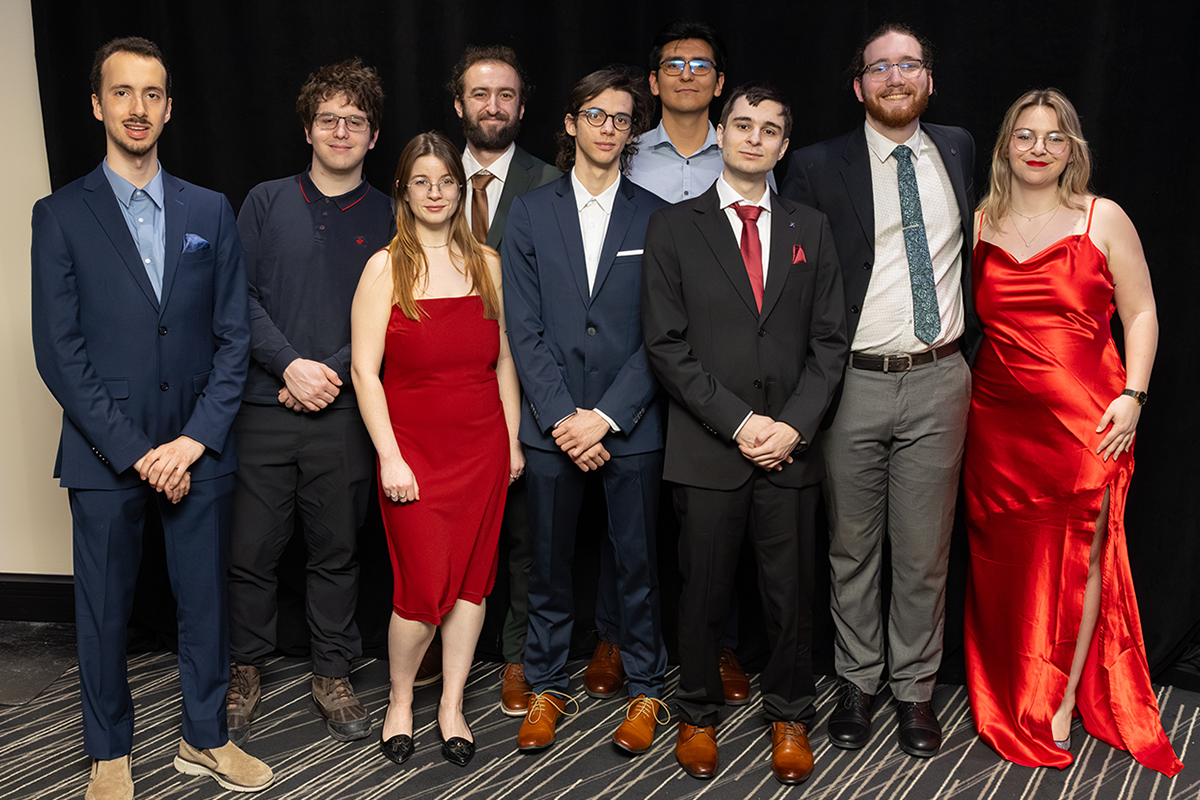 Le comité organisateur des CS Games 2026 à Polytechnique Montréal. 