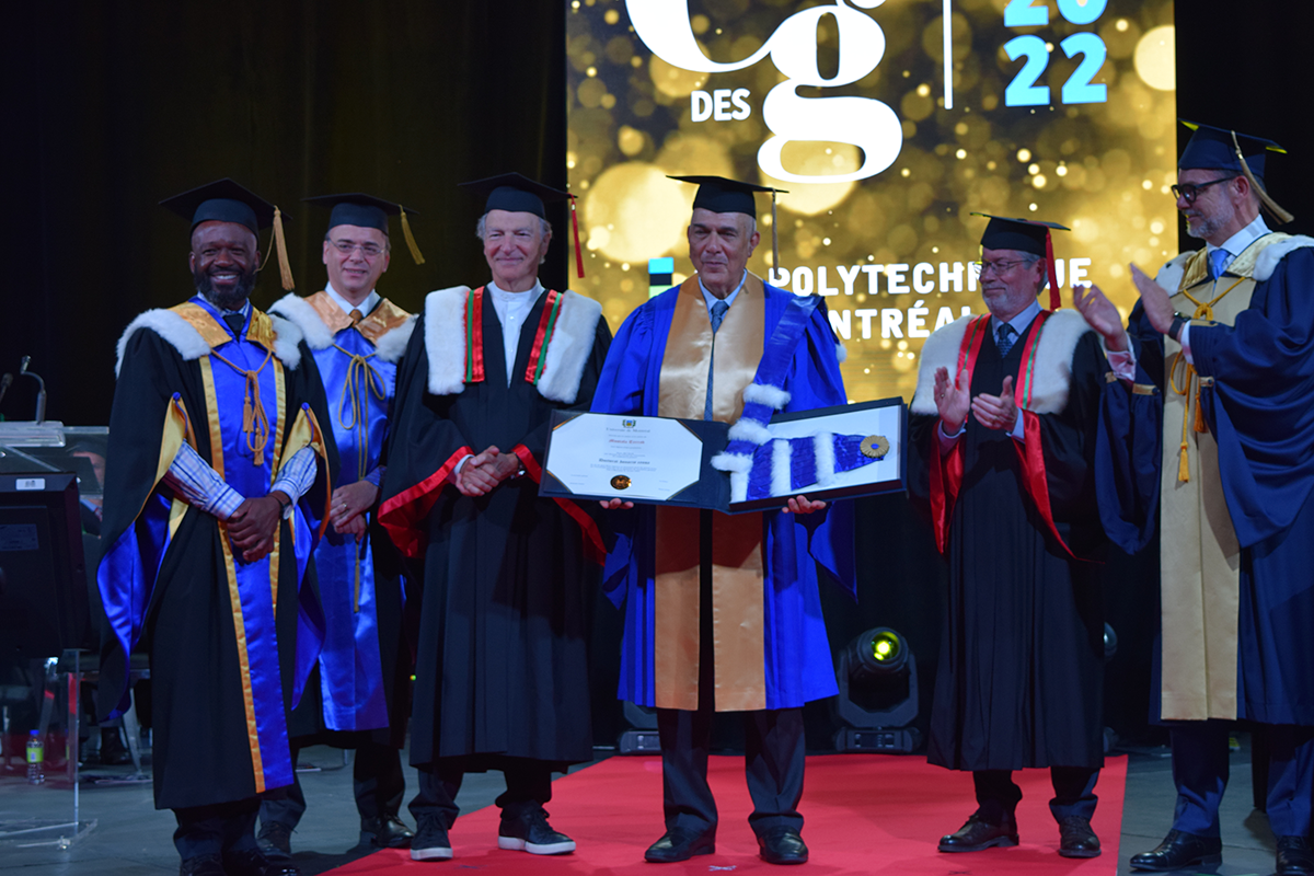 Mostafa Terrab, lauréat d’un doctorat «honoris causa» de Polytechnique Montréal Mostafa Terrab, lauréat d’un doctorat «honoris causa» de Polytechnique Montréal